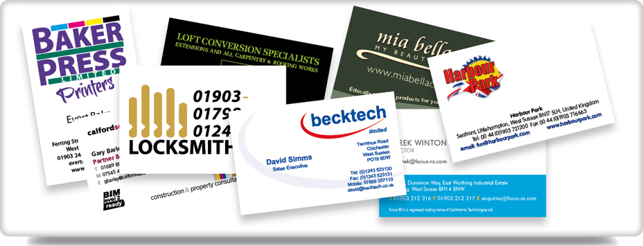 business-cards-baker-press-printing-ferring-worthing-west-sussex